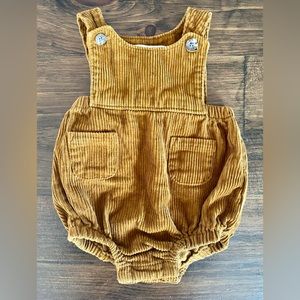 Old Navy Corduroy Nutmeg Overall Romper